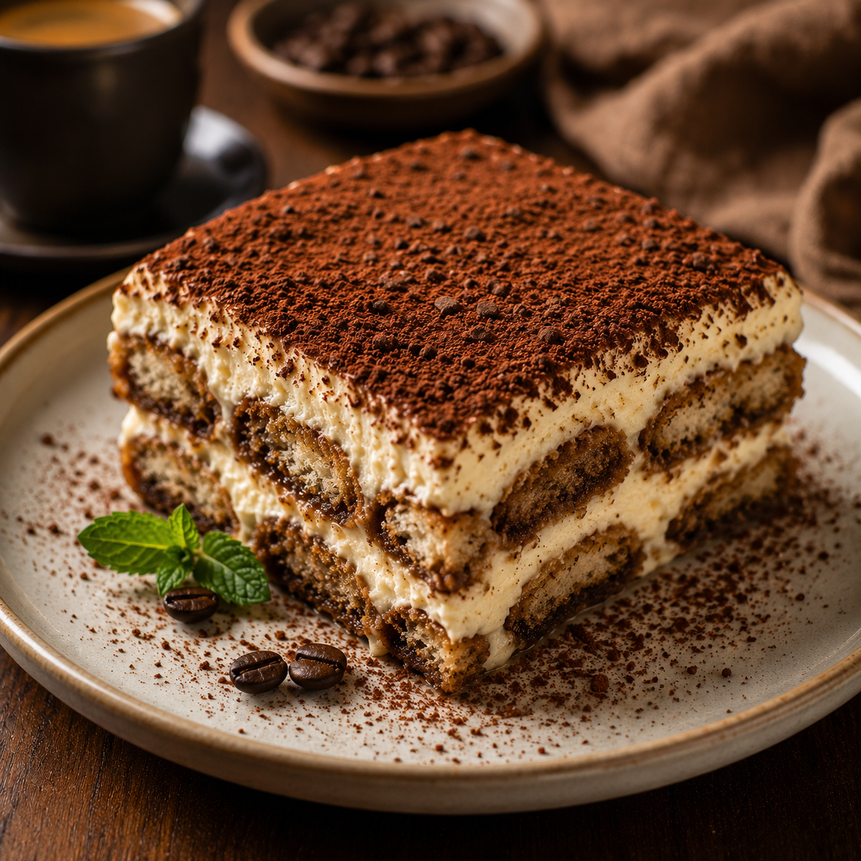 Tiramisú premiado, receta original